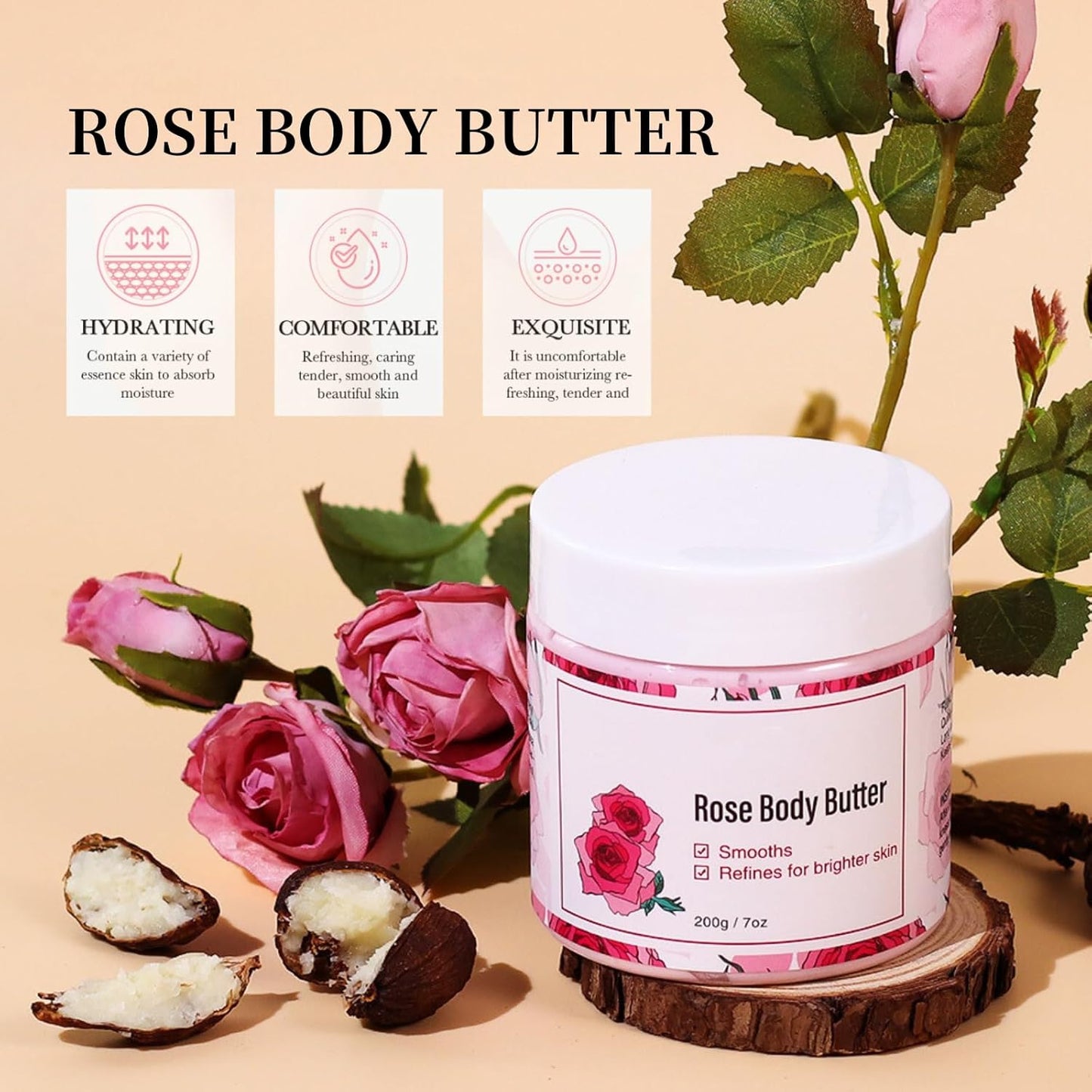 Rose Body Butter for Women